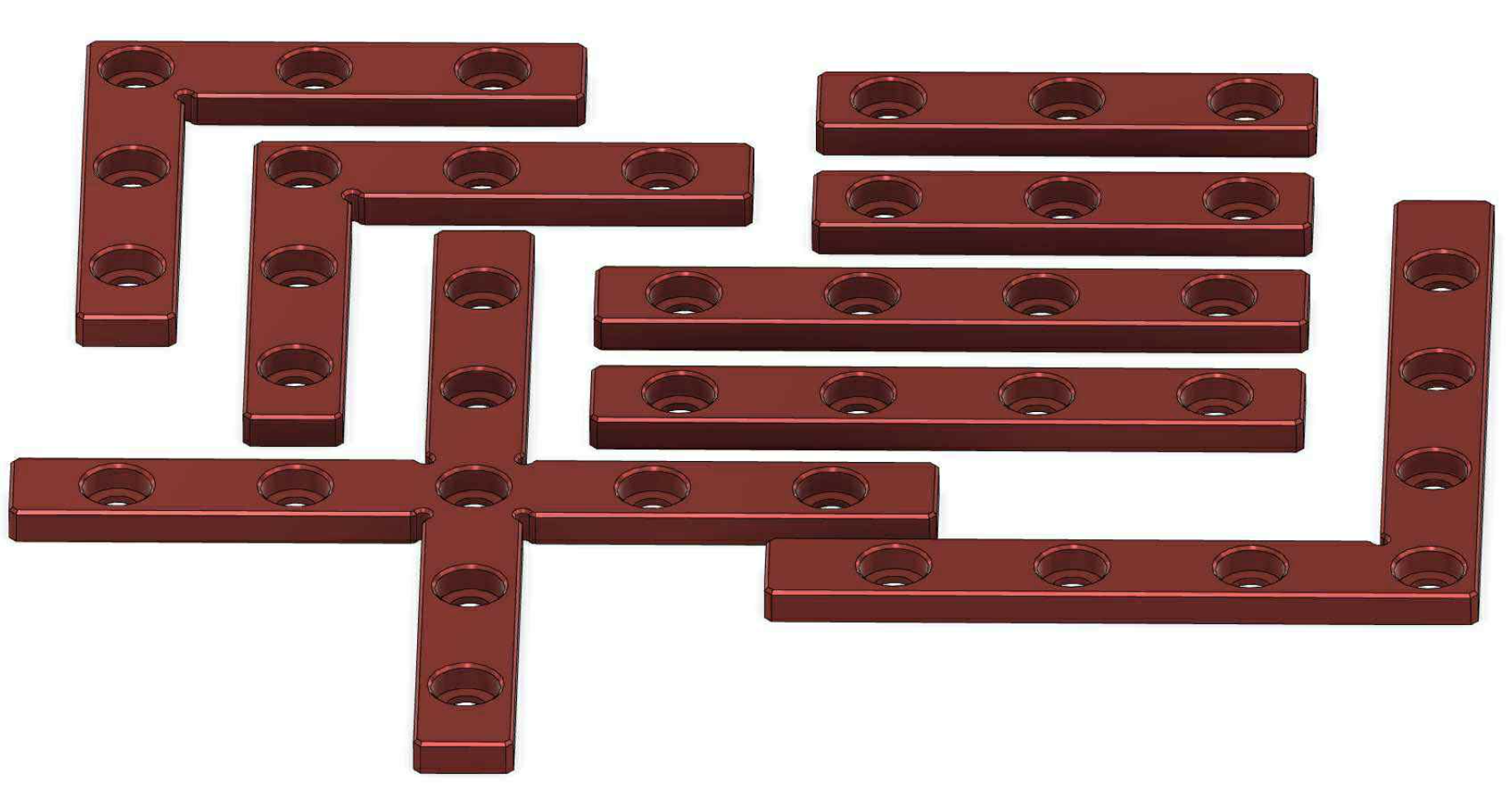 Fence alignment jig, 8 pcs - SOLD OUT