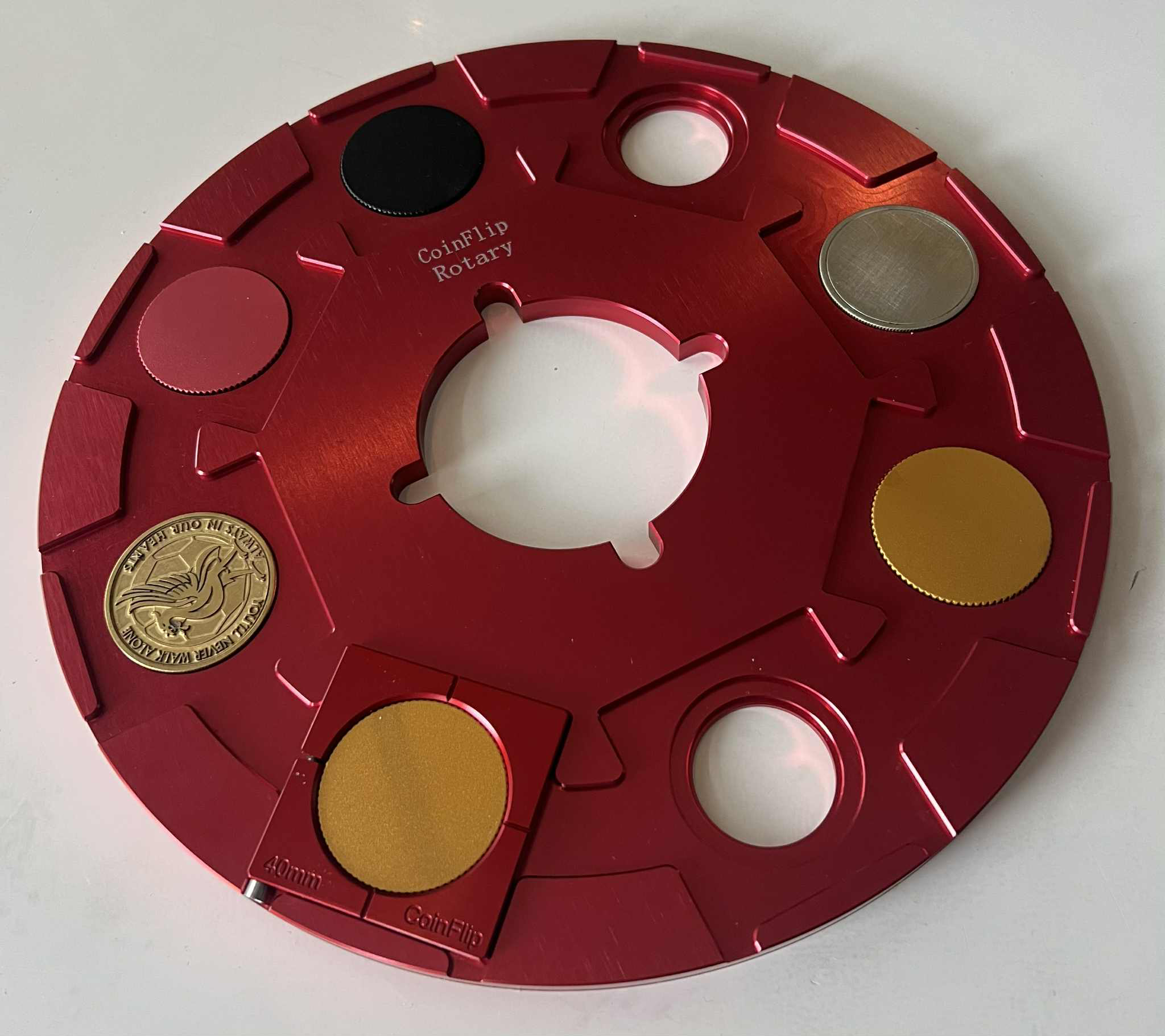 Coinflip rotary, Alu - SOLD OUT