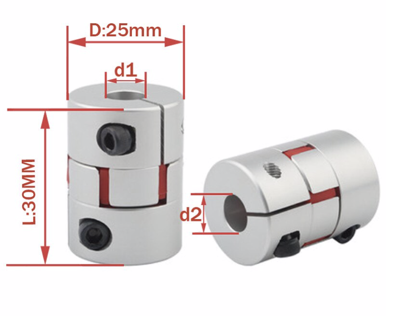 6.35x12mm coupling